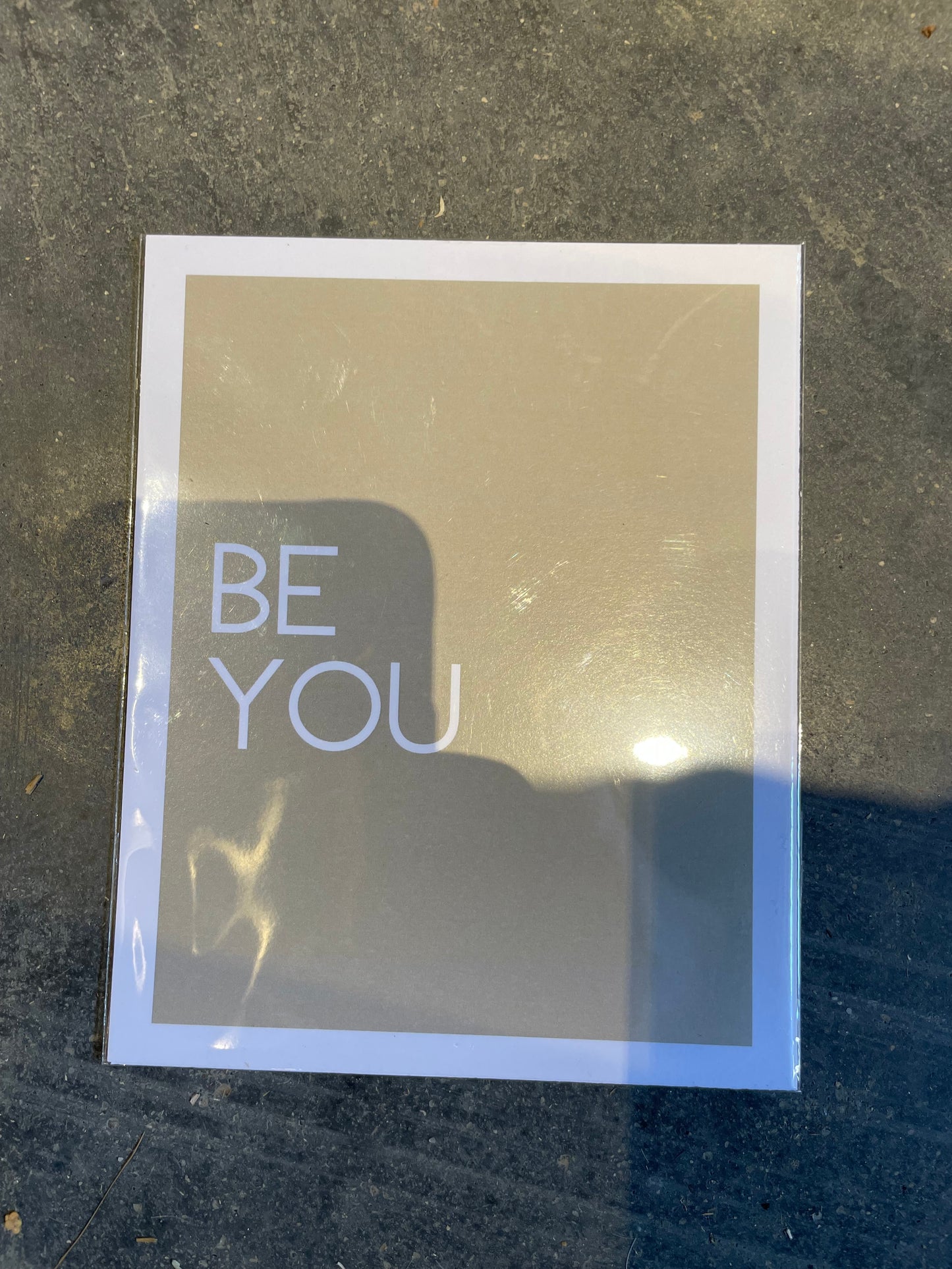 “Be You” Card