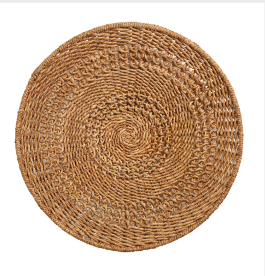 24” Round Woven Wall Medallion