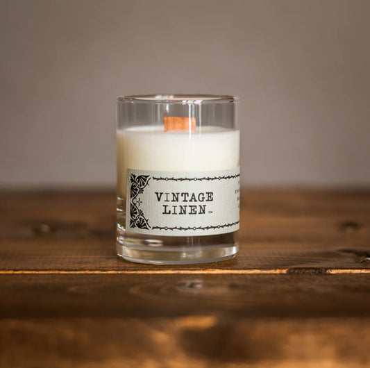 Vintage Linen Candle 2 oz.-Drifter