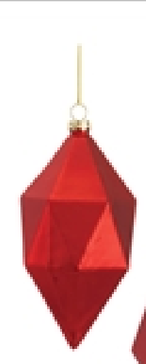 Red Glass Ornament