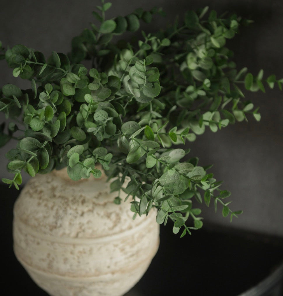 14” Eucalyptus Leaf Spray