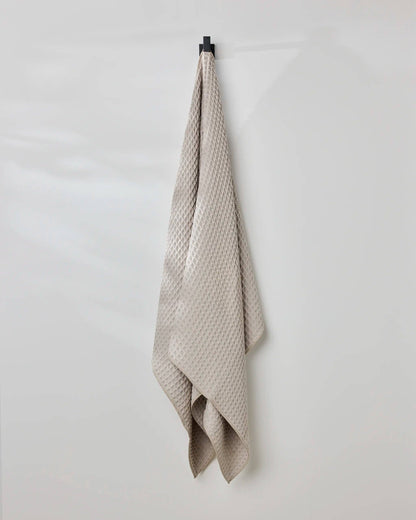 Taupe Waffle Bath Towel