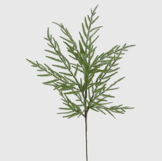 30” Natural Touch Fir Pine Spray