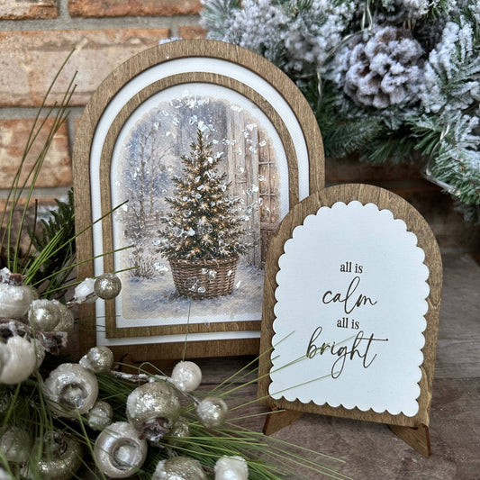 All Is Calm Heritage Evergreen | Coordinating Set