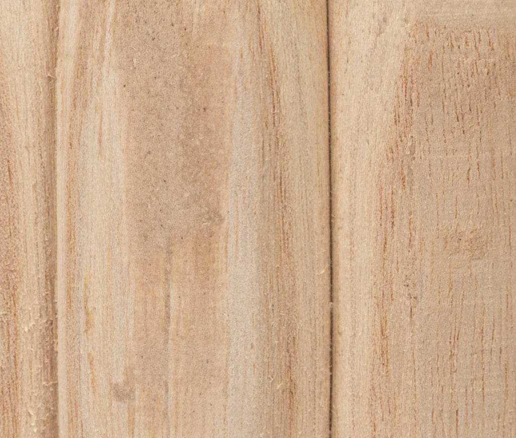 Decorative Carved Paulownia Wood Vase