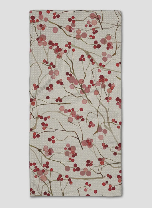 Berry Branches Bar Towel