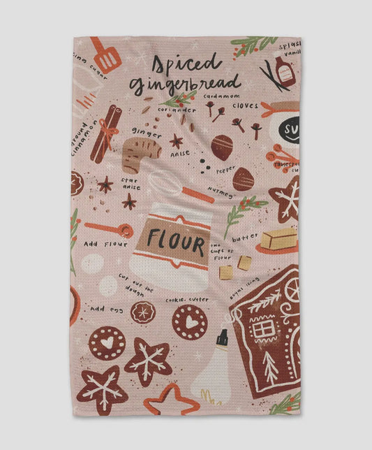 Spiced Gingerbread Tea Towel