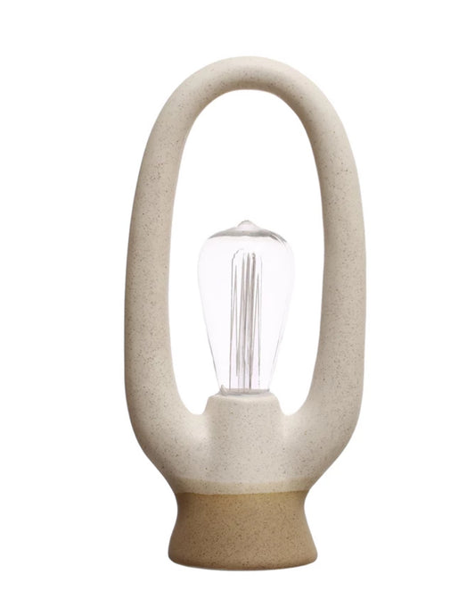 Stoneware LED Table Lamp