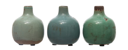 3-3/4” Terra-Cotta Vase