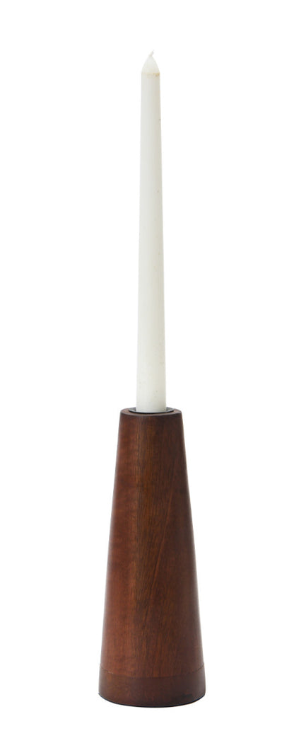 Mango Wood Taper Holder