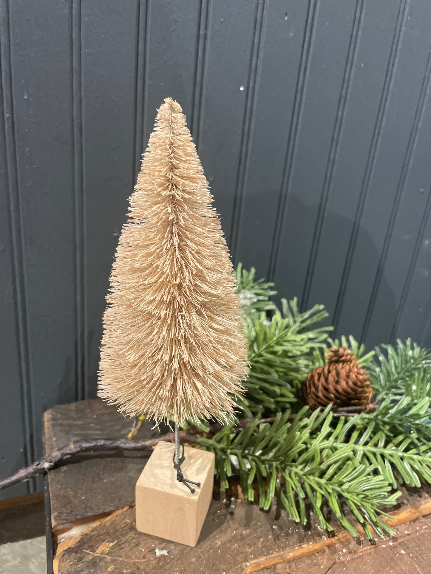 Sisal Bottle Brush Tree-Med