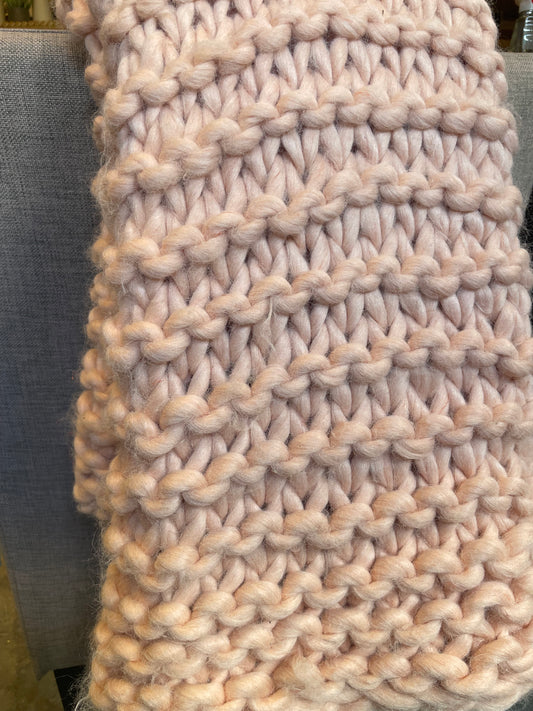 Crocheted Fabric Throw