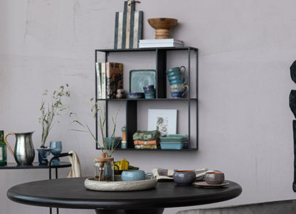 Metal Wall Shelf w/4 Shelves