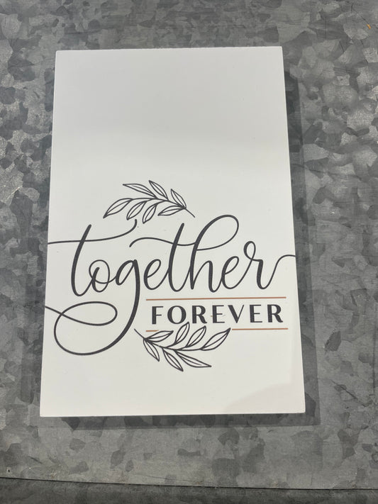 Together Forever Keepsake Card