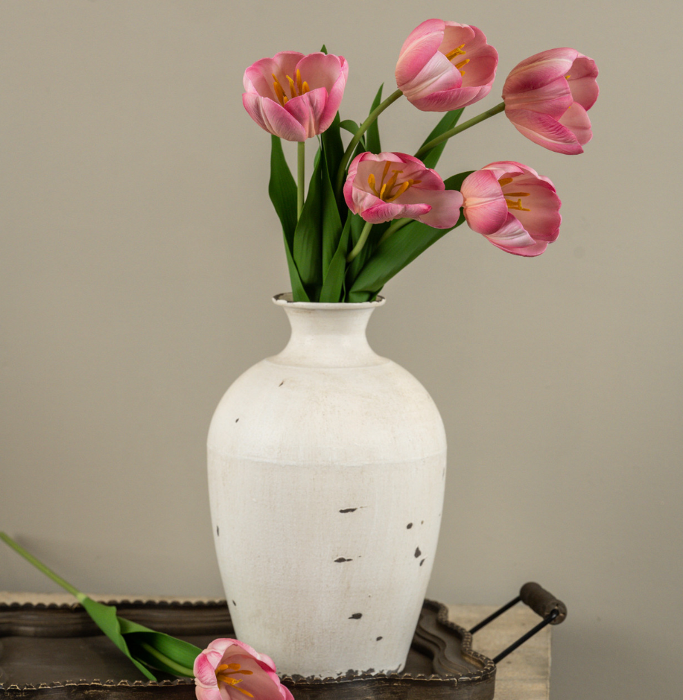 21.5 Soft Touch Pink Tulip Stem