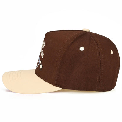 C.C SUNDAY FUNDAY CLUB Letter on Two Tone Trucker Hat