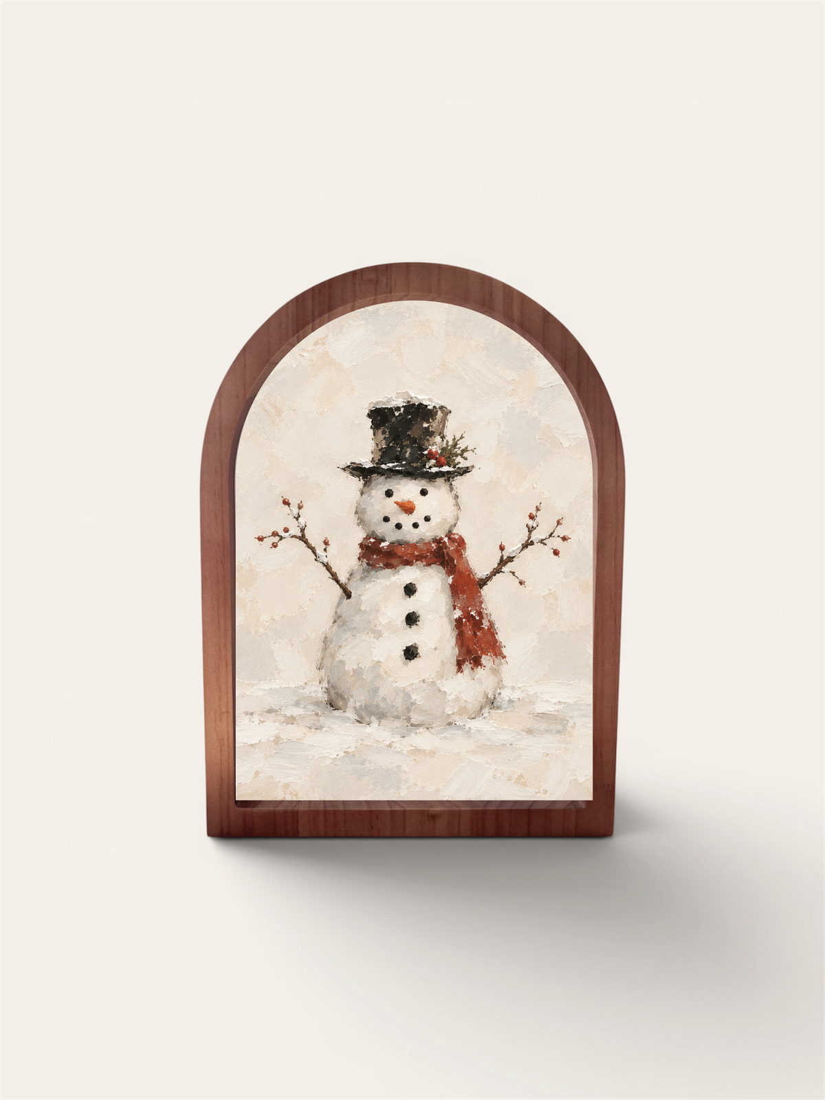 Rustic Snowman, Arch