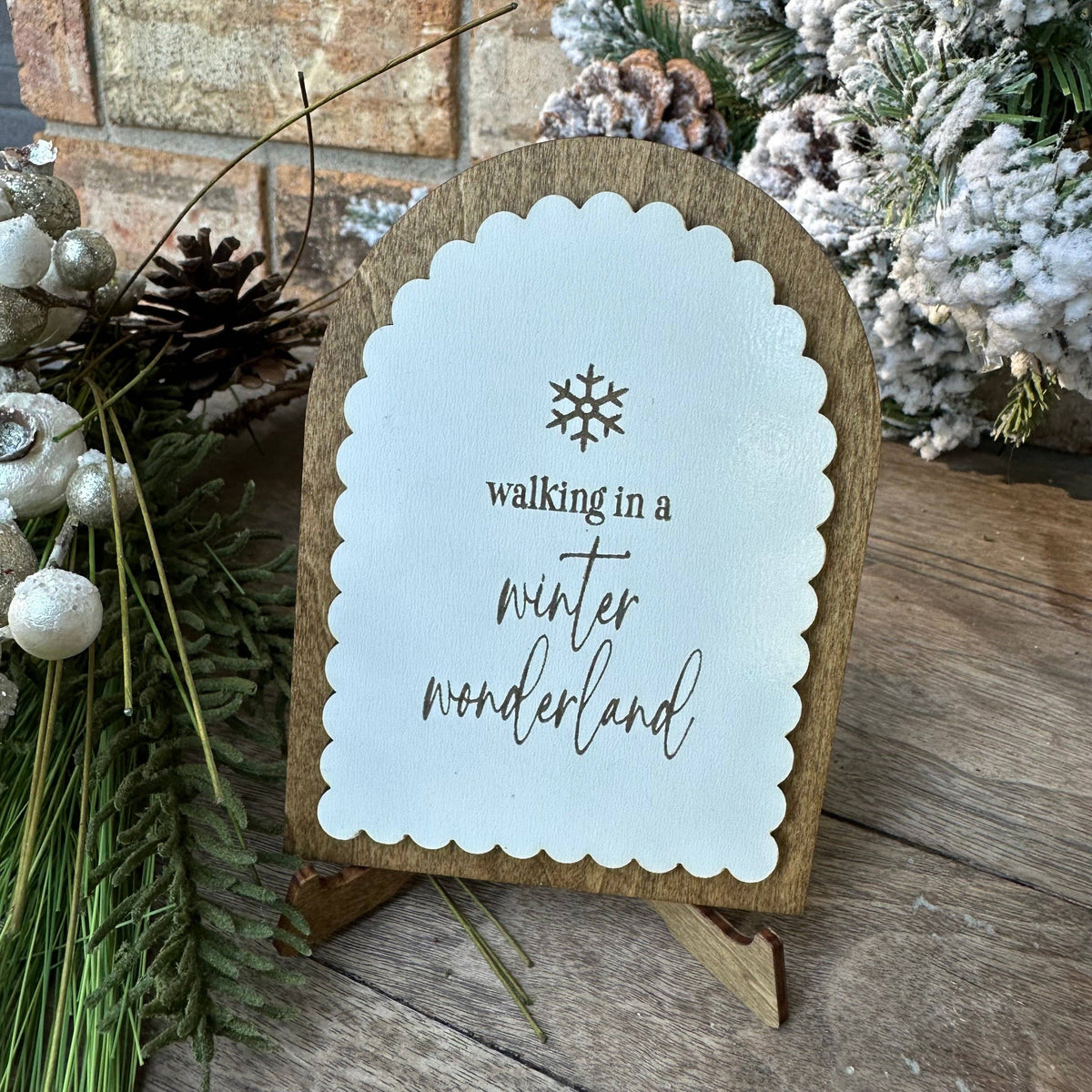 Walking in a Winter Wonderland | Companion Sign