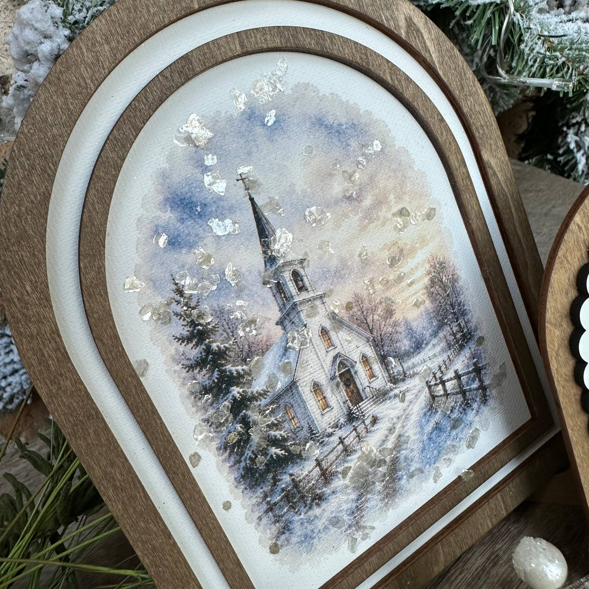 Snowy Country Church | Coordinating Set