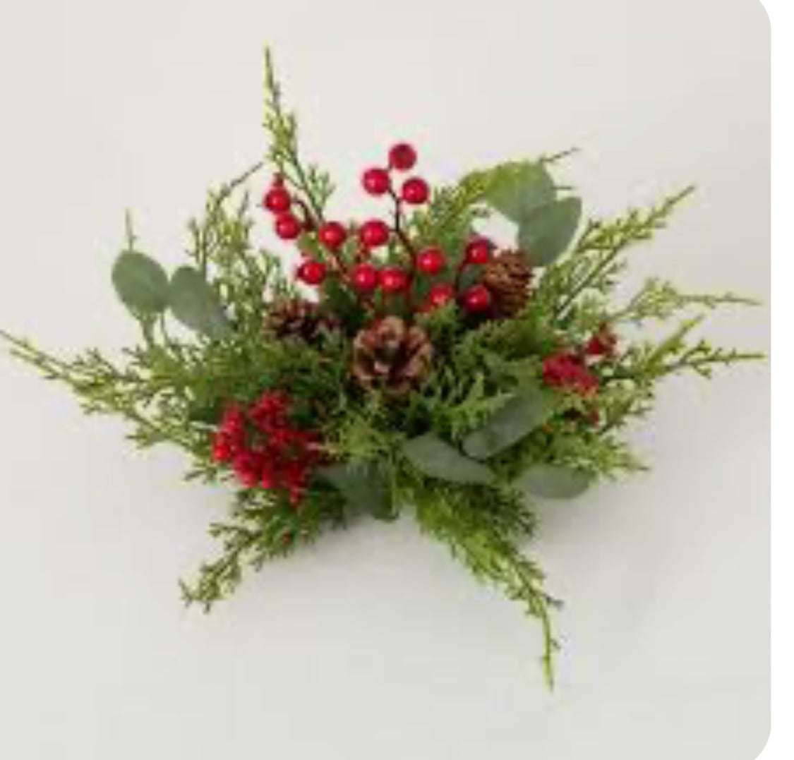 Cedar/Berry/Pinecones Orb
