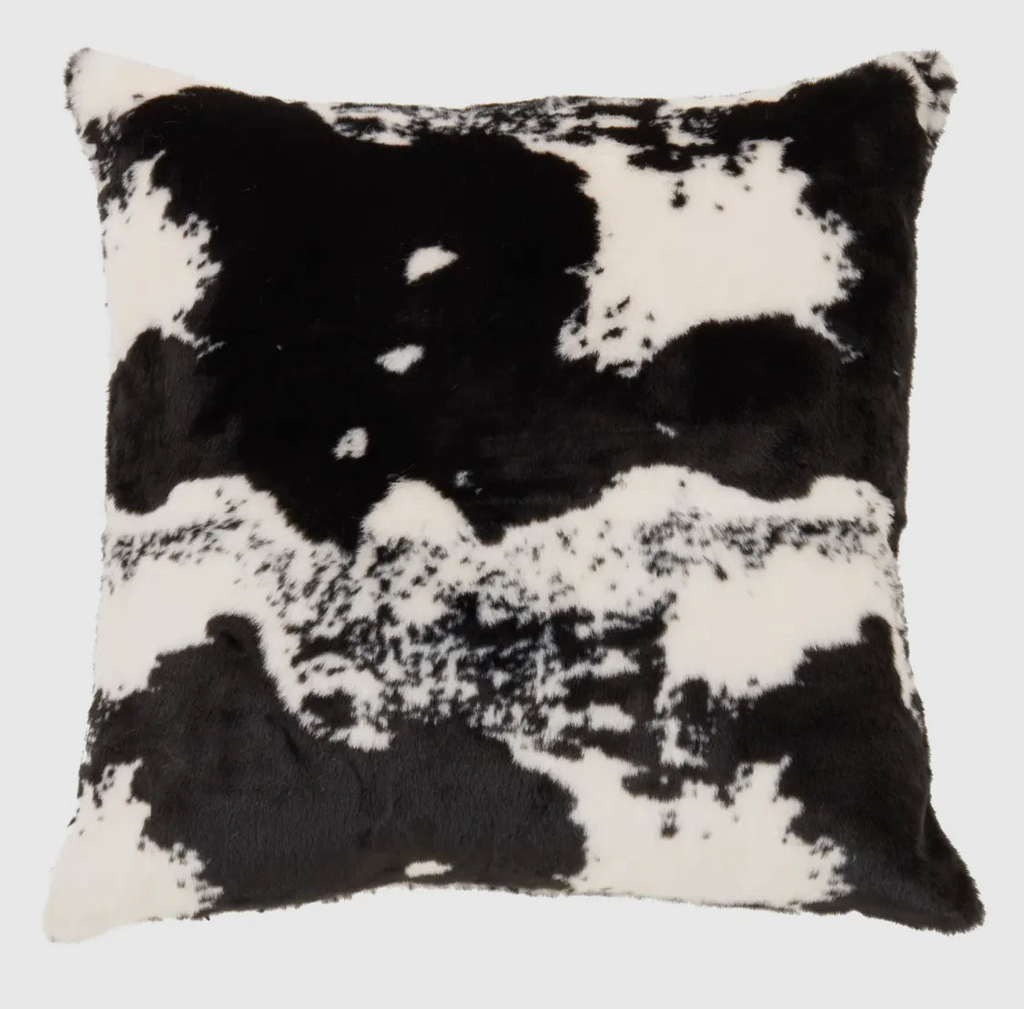 Urban Faux Cowhide Throw Pillow