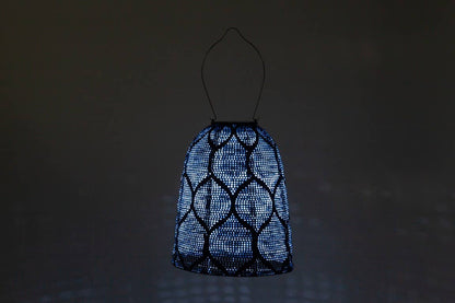 Stella Bell 11" Solar Lantern - Ultramarine