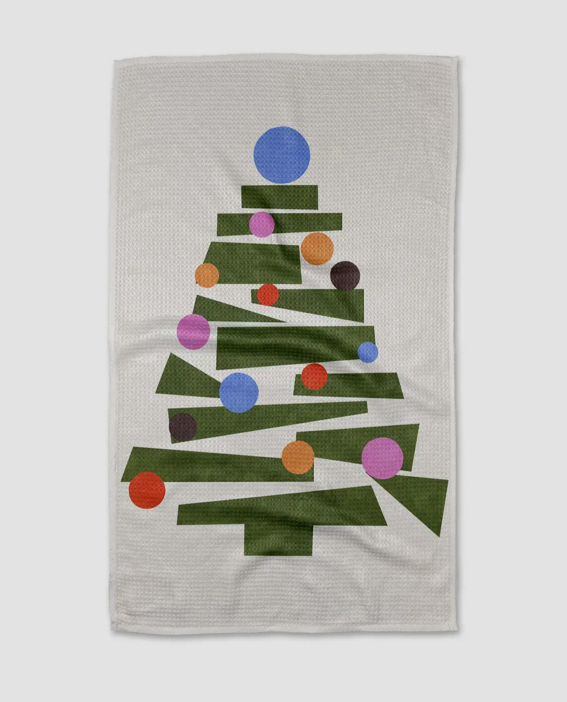 Modern  Festive Tree Tea  Towel