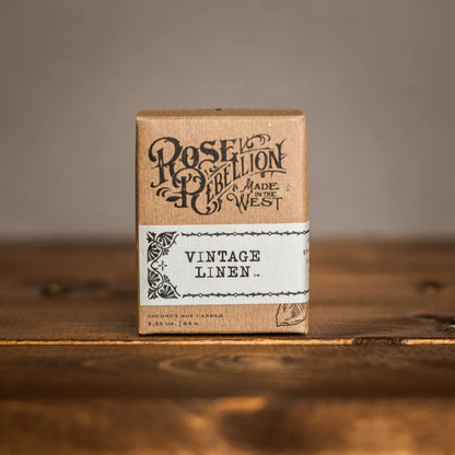 Vintage Linen Candle 2 oz.-Drifter