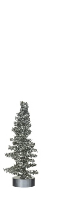 Tinsel Trees w/Glitter