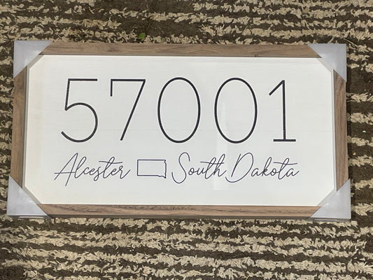 Custom Sign-Alcester,SD 57001