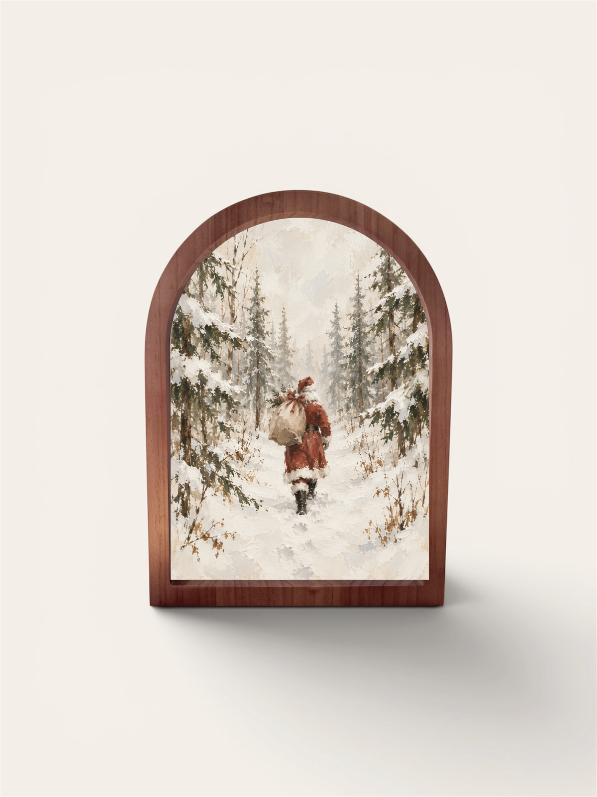 Santa's Journey, Arch | Christmas Wall Art
