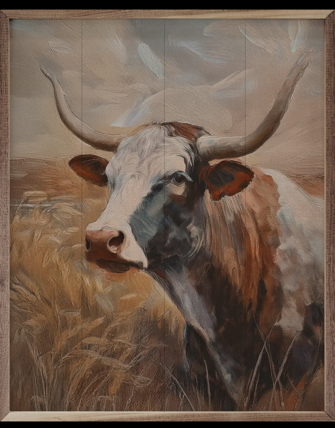 16”x10” Longhorn Neutral