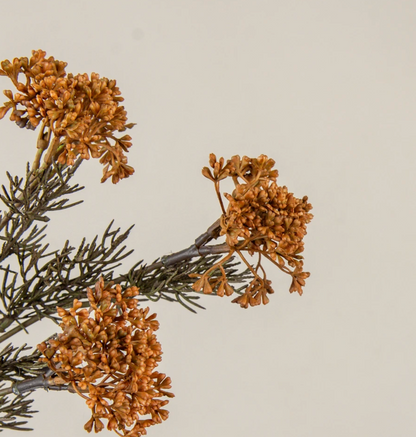 17”Orange Yarrow Pick