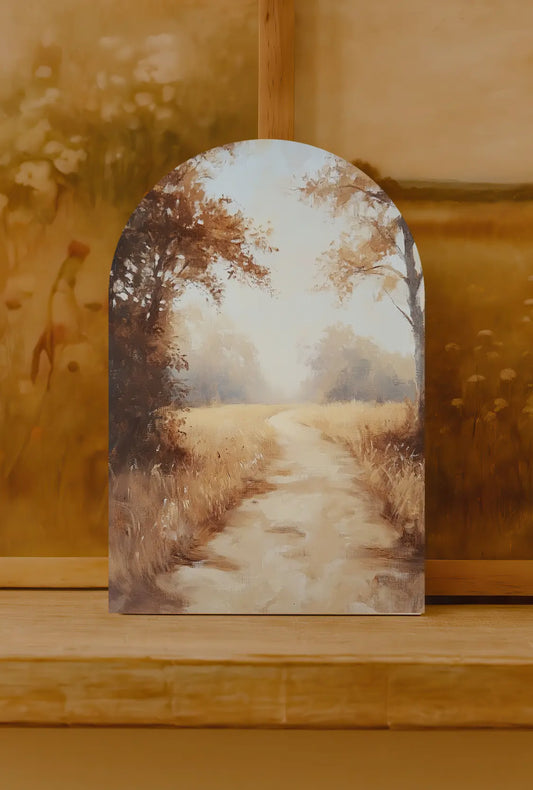 Golden Path Arch Sign- Neural Fall