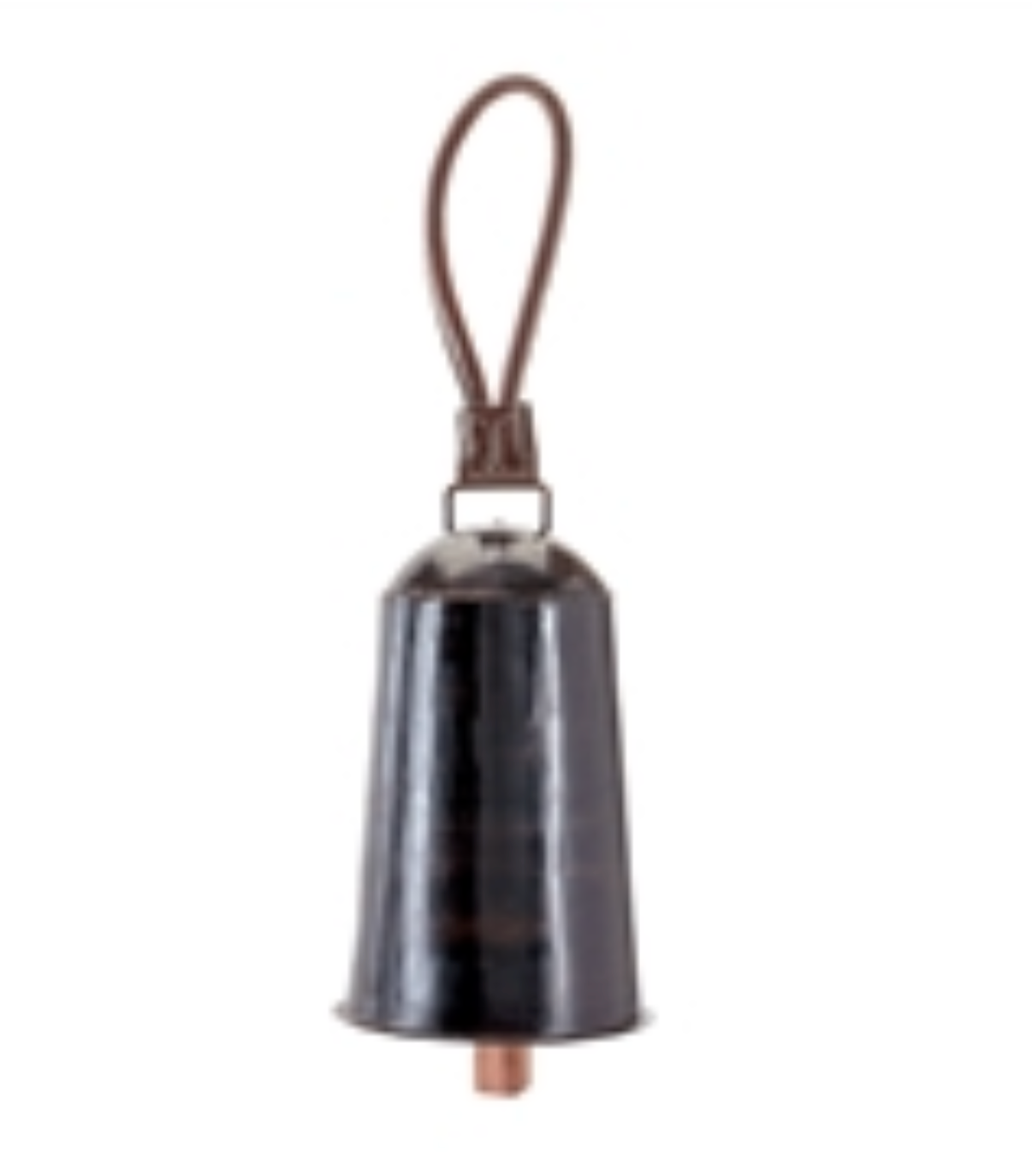 8”H Iron Bell w/Strap