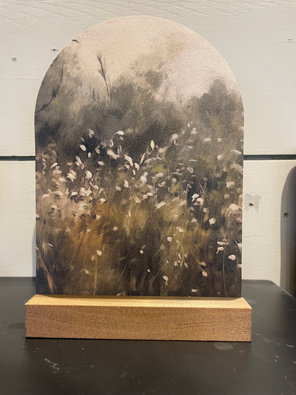 Mini Arch Wood Base
