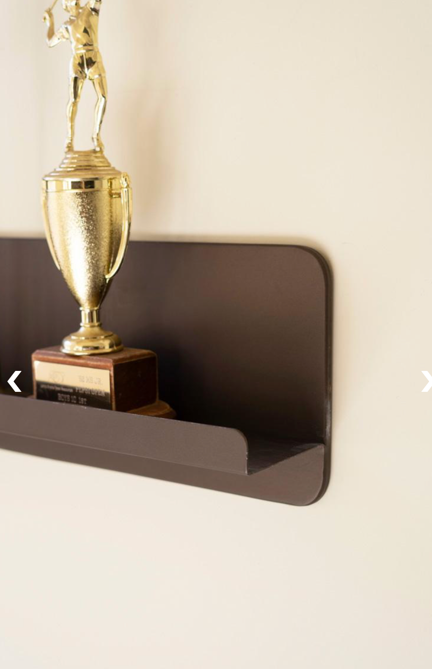 Antique Bronze Wall Shelf