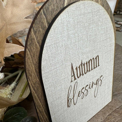Autumn Blessings | Companion Sign