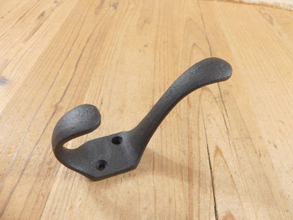 Cast Iron Black Primitive Hook