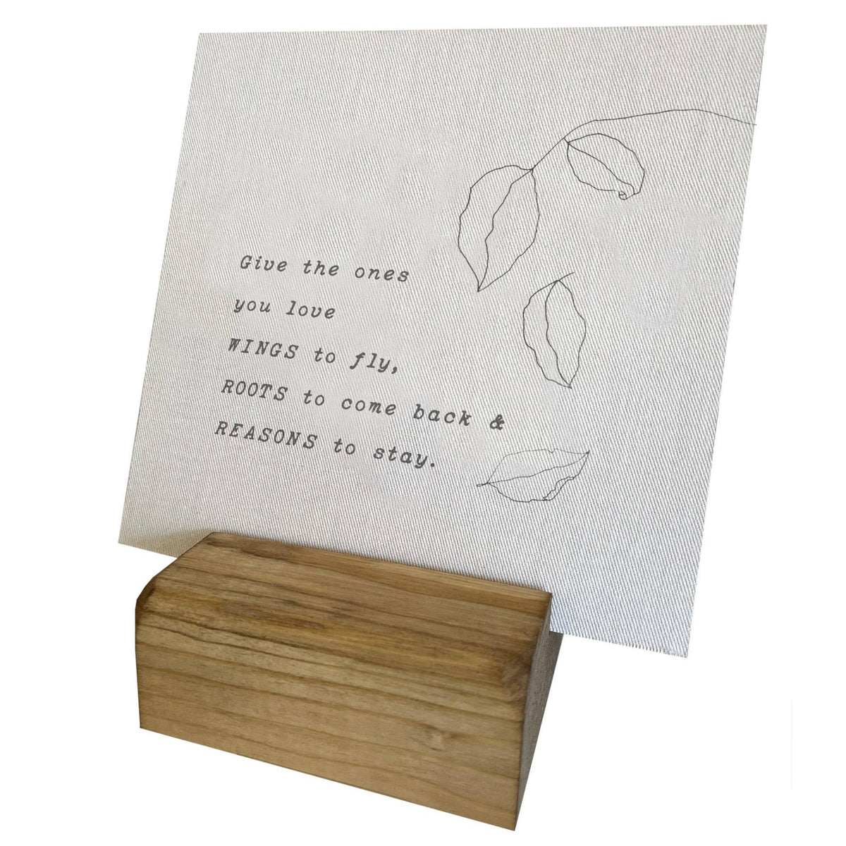 Mini Canvas, Wings To Fly, Shelf Decor