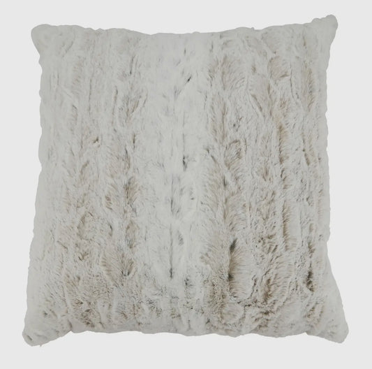 Soft & Snuggly Faux Fur Pillow-20”