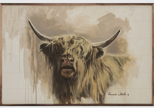 16”x10” Awaken Highland Bull