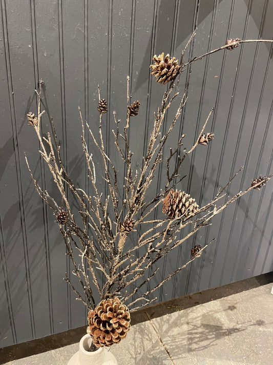 BrownTwig w/Pinecones