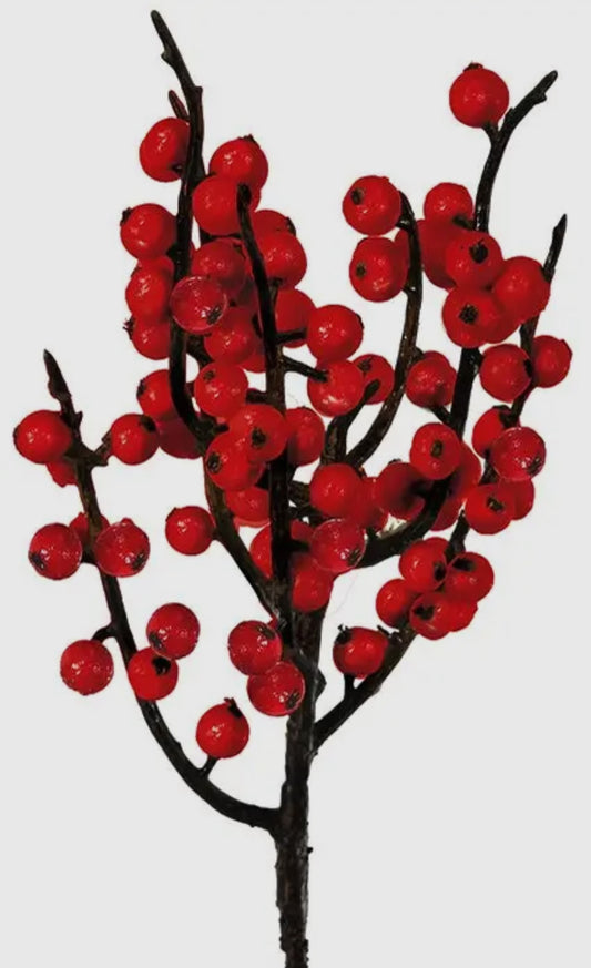 Weatherproof Red Winterberry Pick