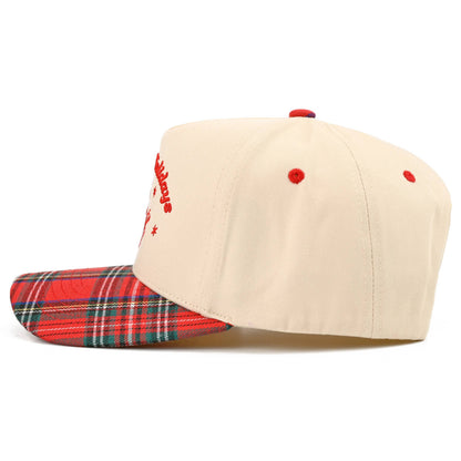 C.C HOWDY HOLIDAYS Letter Embroidered Trucker Cap