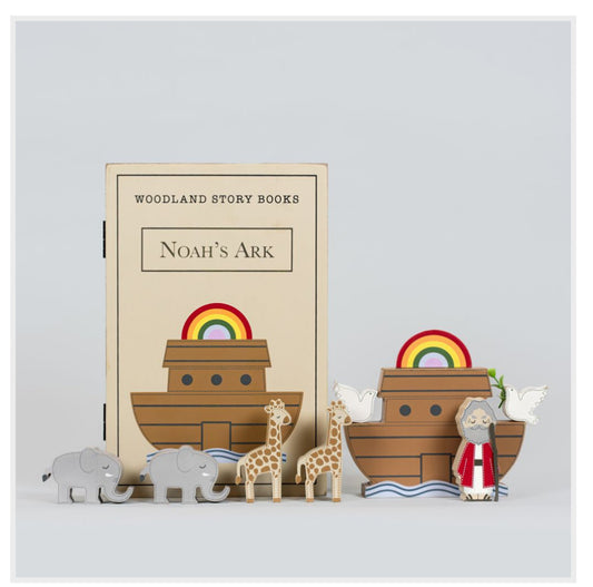 “Noah’s Ark” Wood Story Book