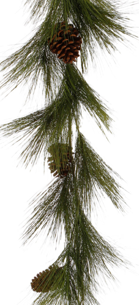 5’x12”L Long Needle Pine Garland