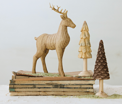 Carved Wood Tree