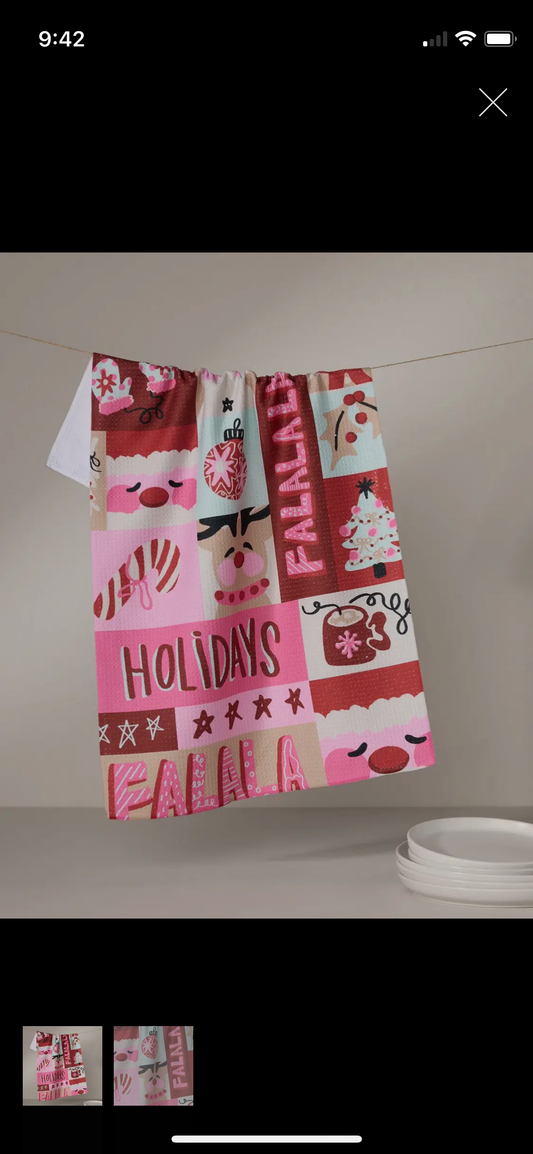 Winter Wonder Tea Towel
