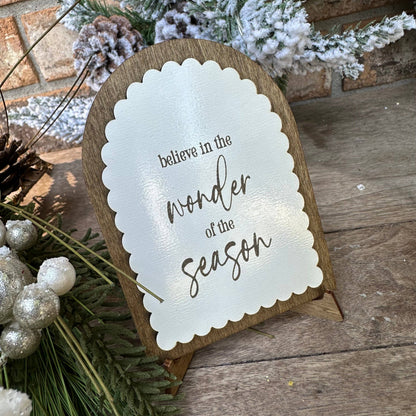 Believe in the Wonder of the Season | Companion Sign